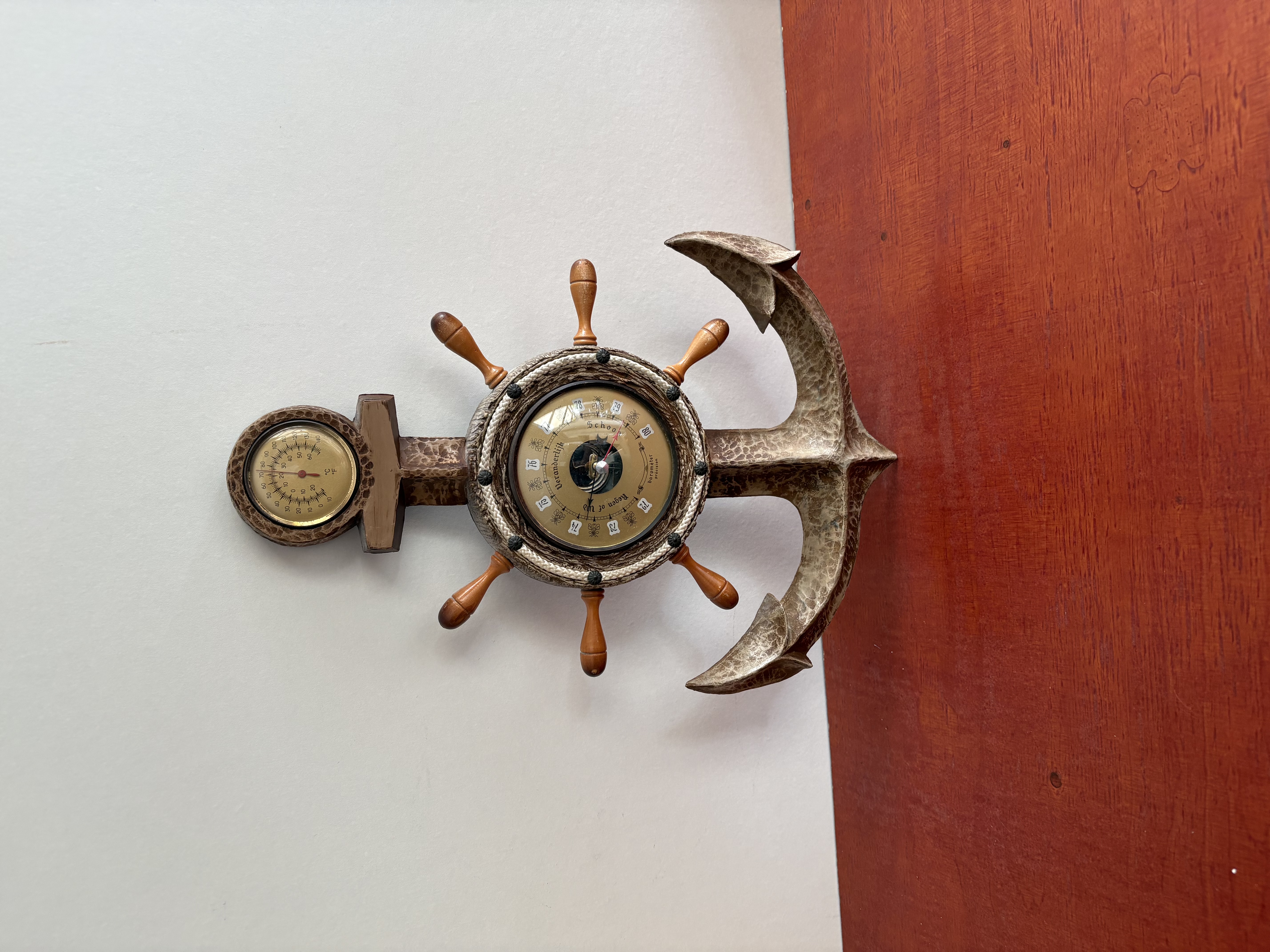 Anker als thermo en Barometer – kavel bij GSD Auctions, Zoeterwoude