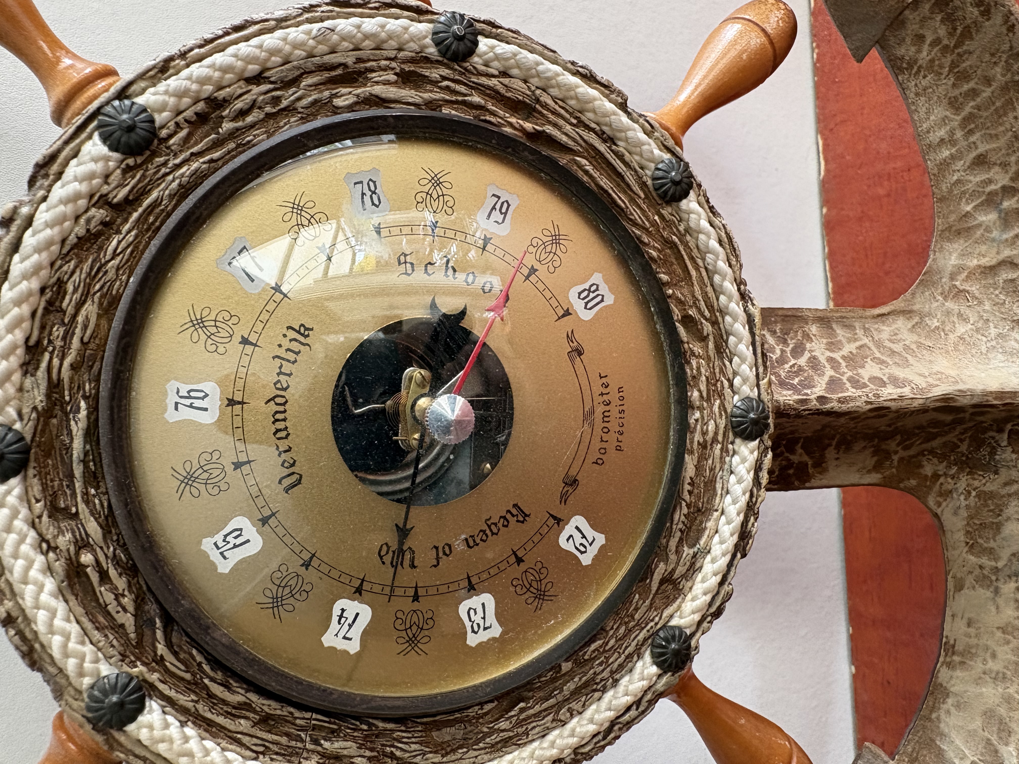 Anker als thermo en Barometer – foto 3 – kavel bij GSD Auctions, Zoeterwoude
