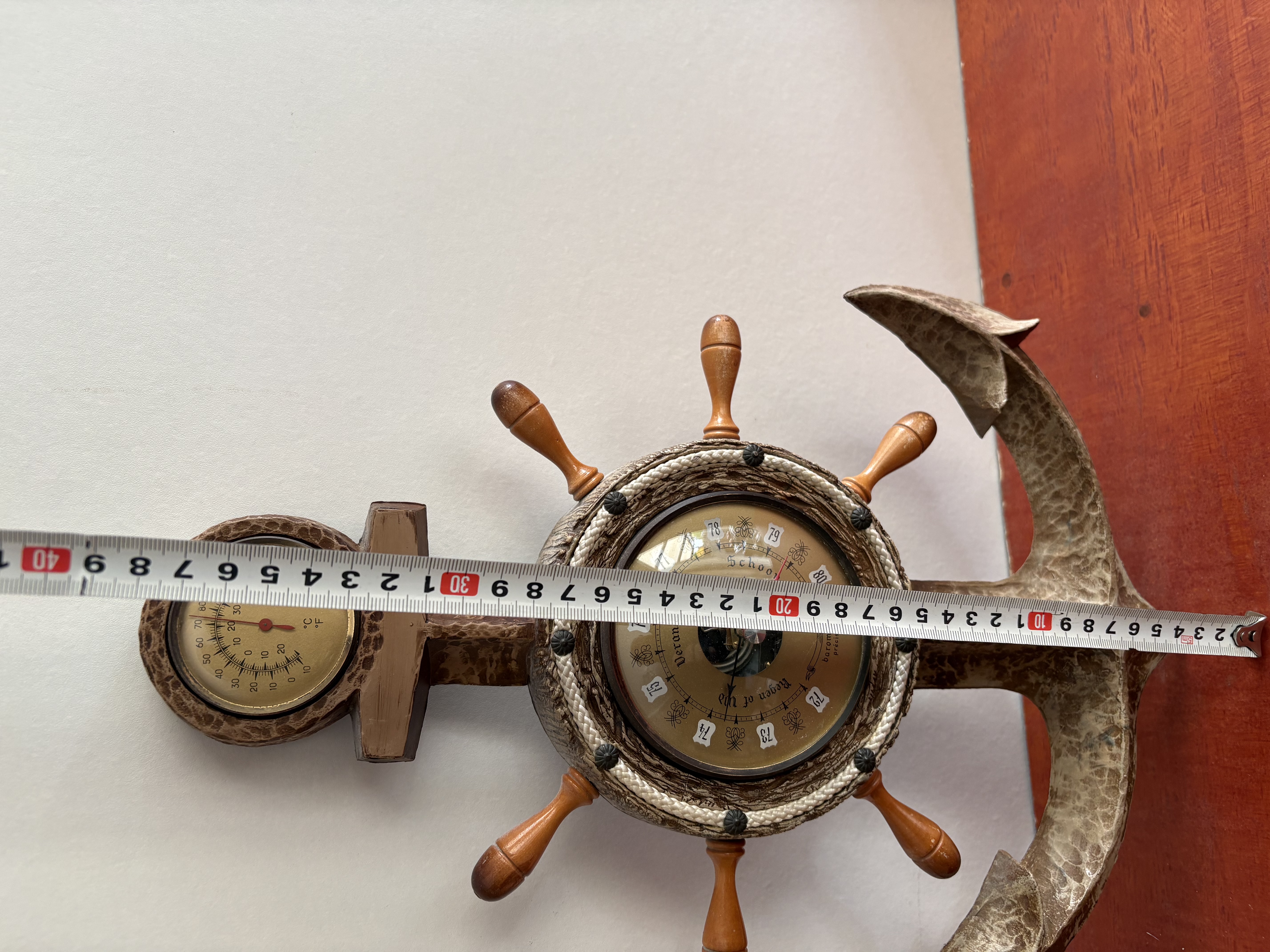 Anker als thermo en Barometer – foto 6 – kavel bij GSD Auctions, Zoeterwoude