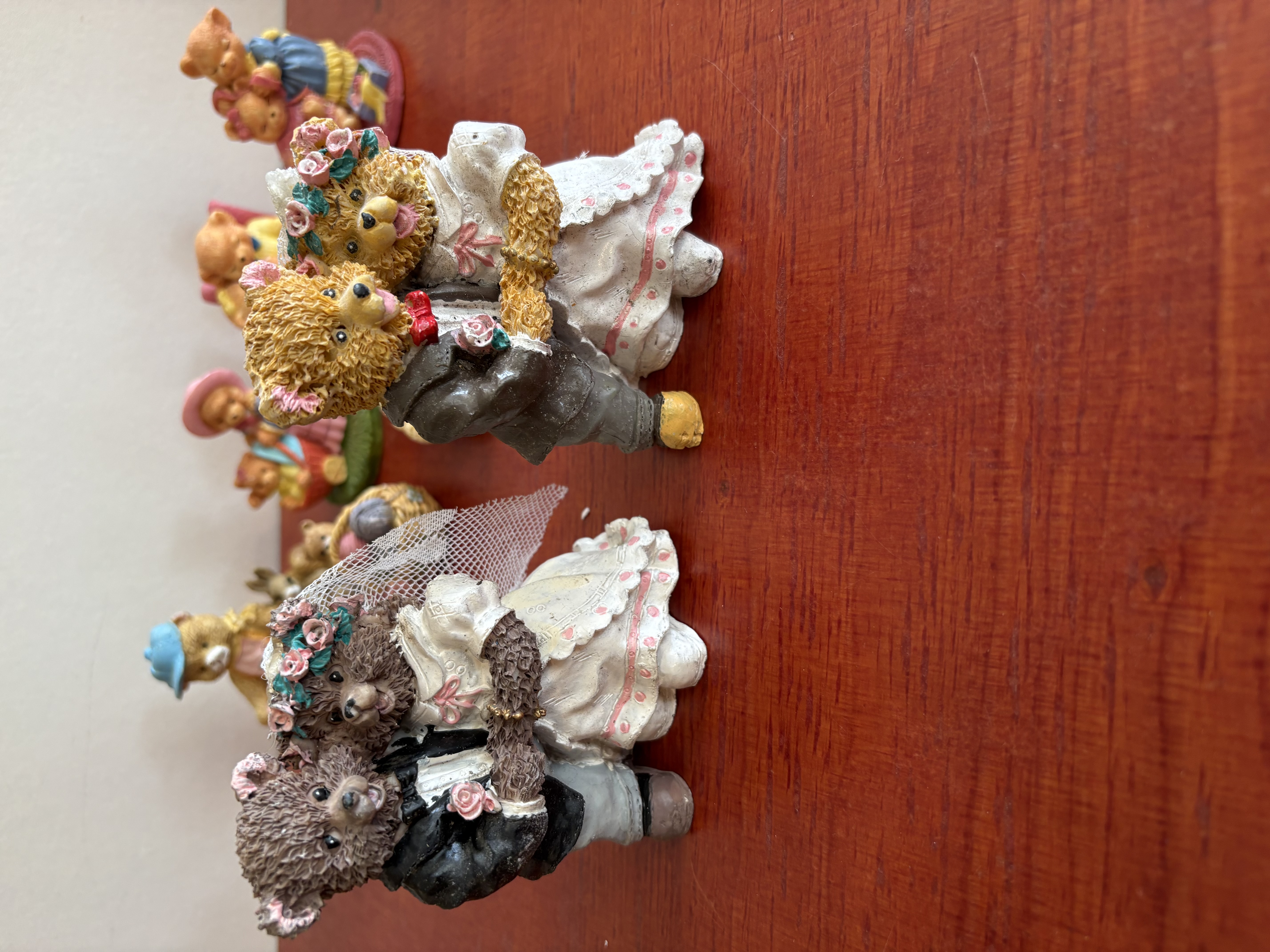 Bruid beren en 2 schelpen uilen – foto 5 – kavel bij GSD Auctions, Zoeterwoude