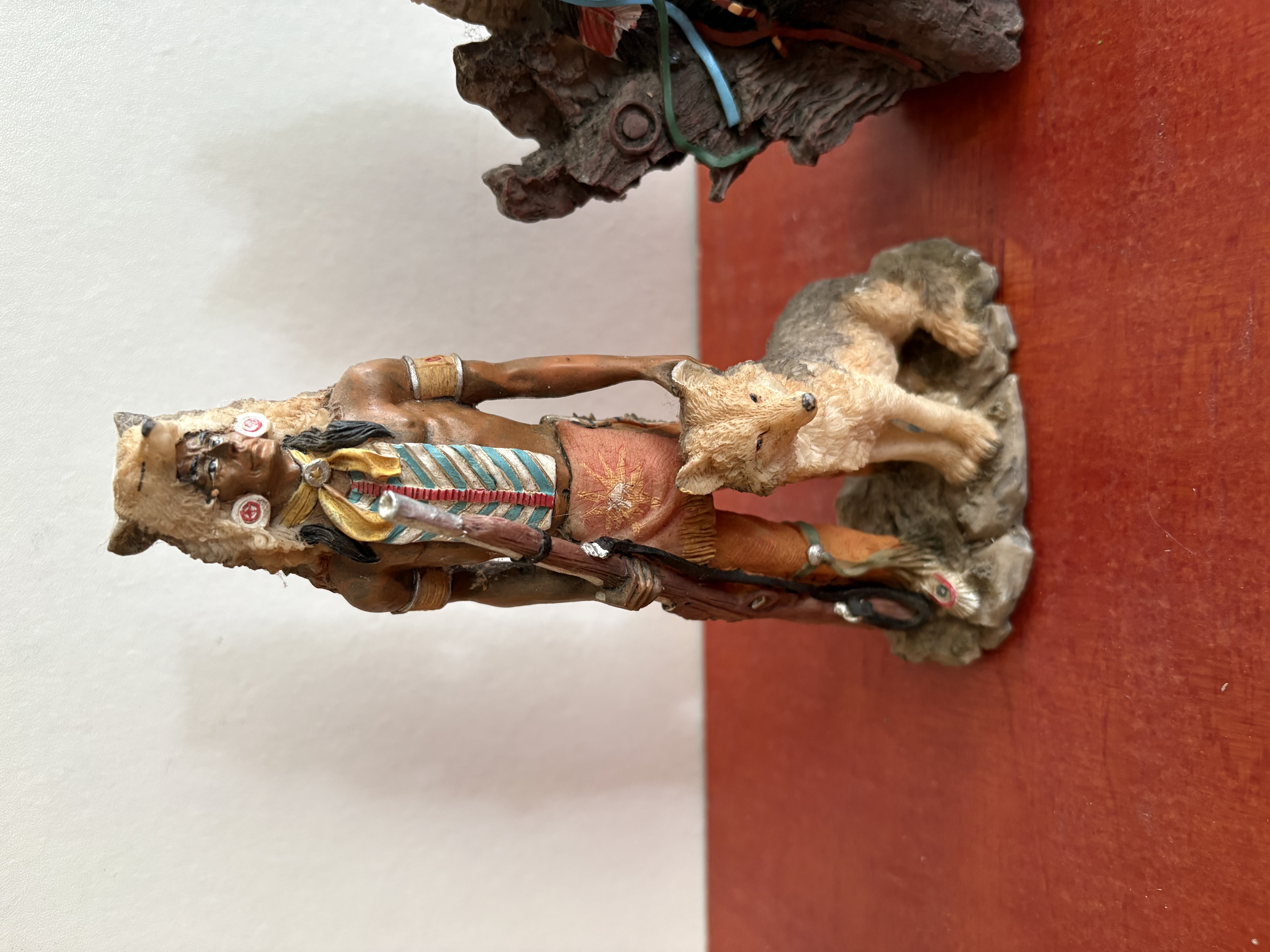 Indianen beelden – foto 2 – kavel bij GSD Auctions, Zoeterwoude
