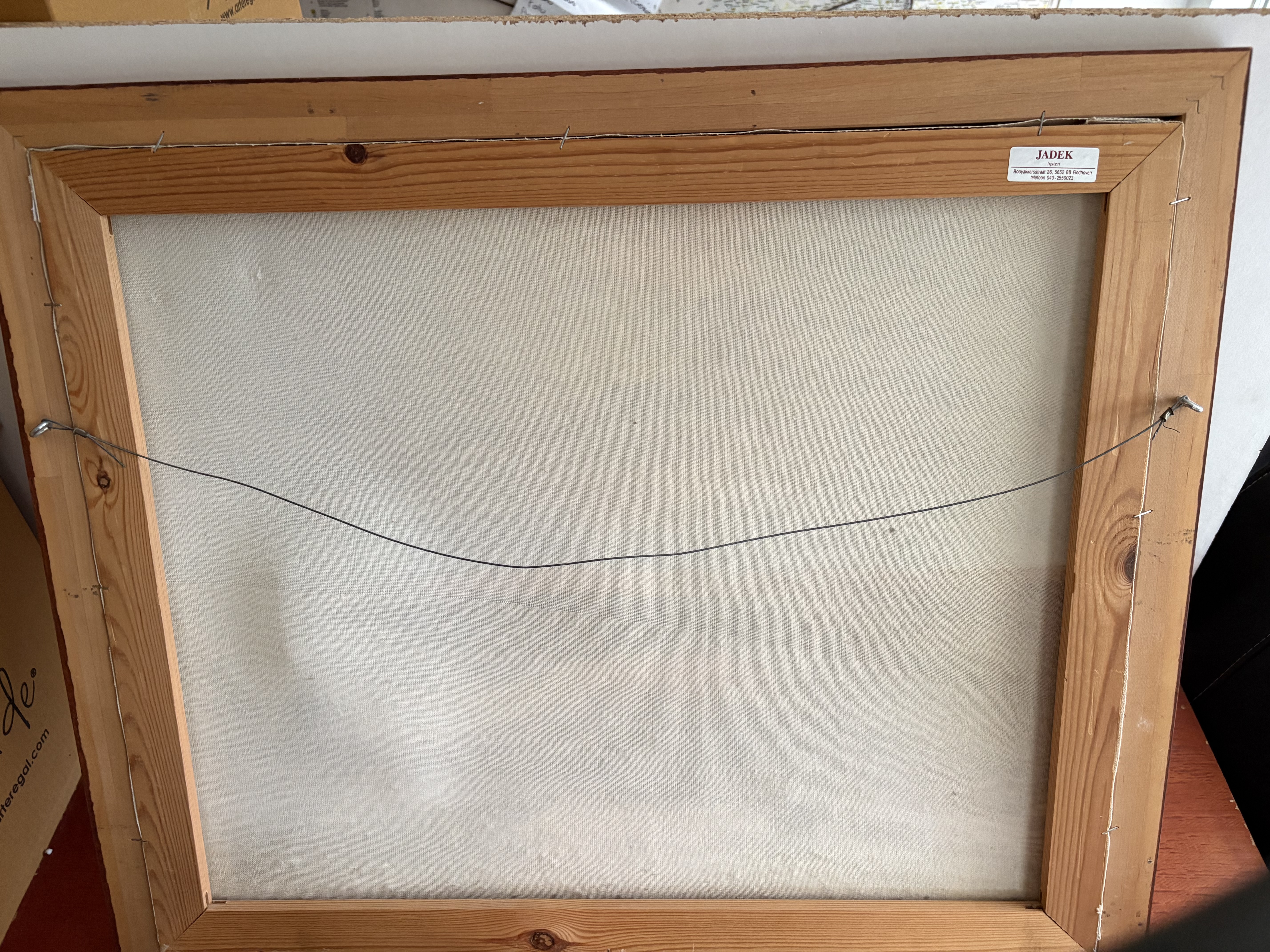 Olieverf schilderij uitzicht aan zee – foto 10 – kavel bij GSD Auctions, Zoeterwoude