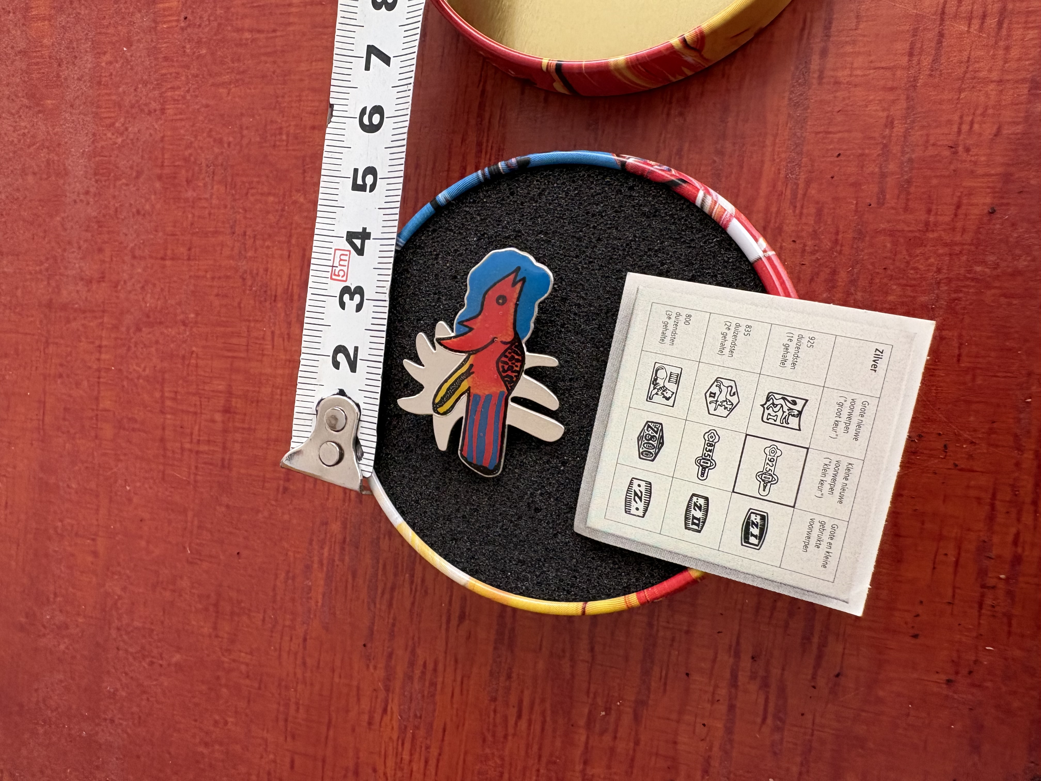 Zilveren brochure in originele box – kavel bij GSD Auctions, Zoeterwoude