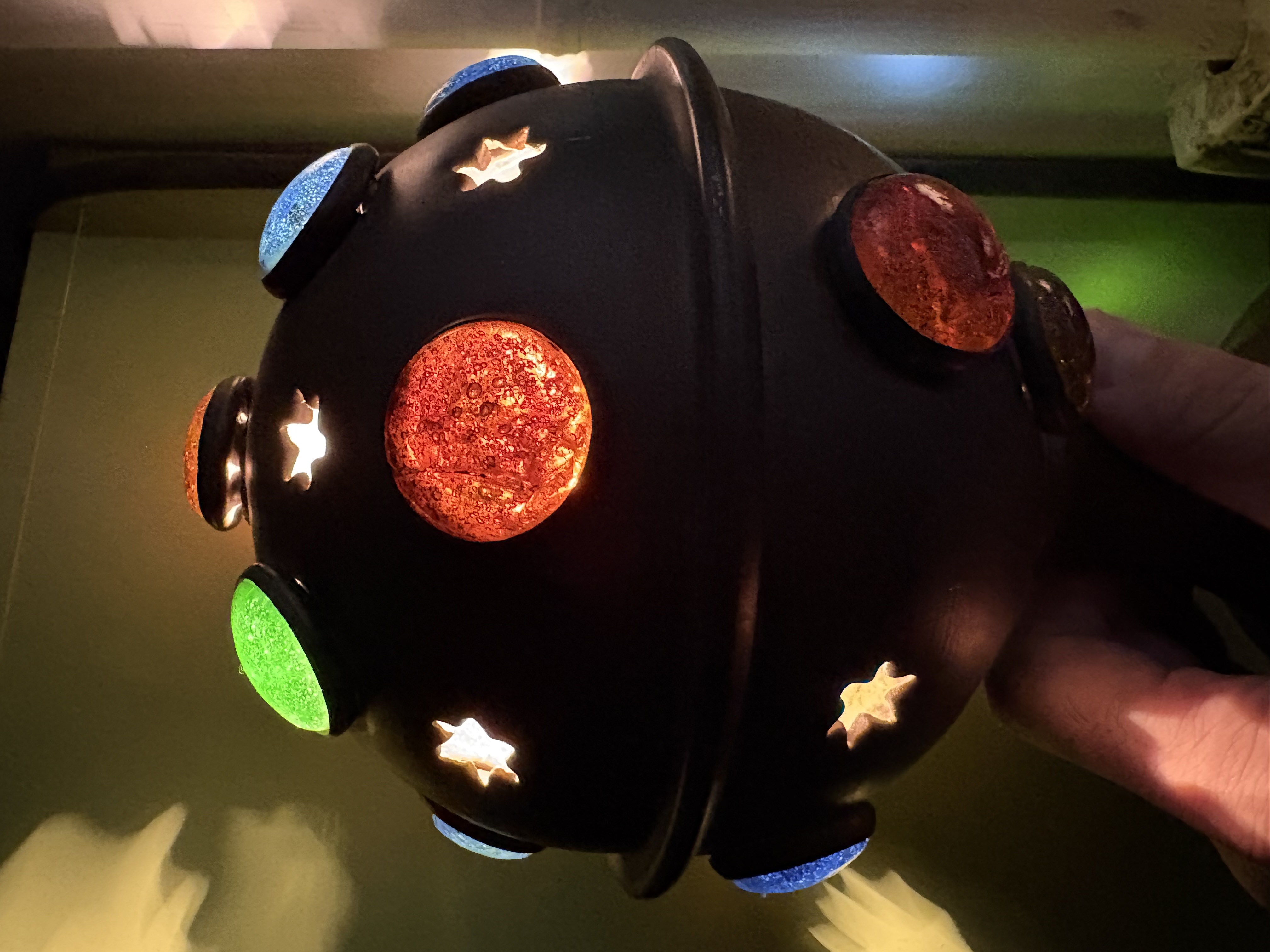 Tafellamp rond “Sputnik” – foto 7 – kavel bij GSD Auctions, Zoeterwoude