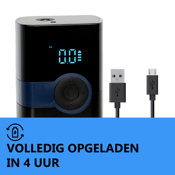Air accu bandenpomp-powerbank accu-ledlamp – foto 4 – kavel bij GSD Auctions, Zoeterwoude