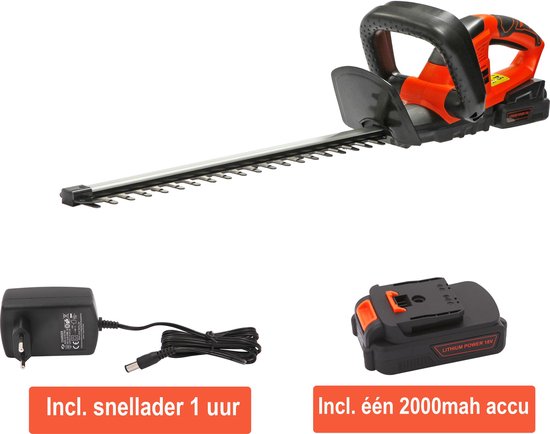 Accu heggenschaar 18volt+snellader – kavel bij GSD Auctions, Zoeterwoude