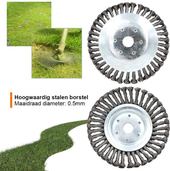 Universele onkruidborstel - 15CM - Past op elke bosmaaier – foto 7 – kavel bij GSD Auctions, Zoeterwoude