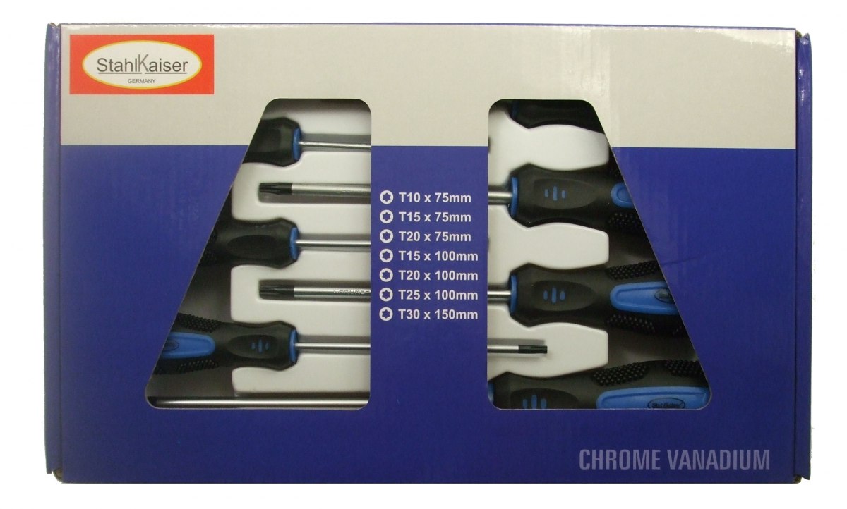 7 delig Schroevendraaierset Torx, T10-T30 CV – kavel bij GSD Auctions, Zoeterwoude