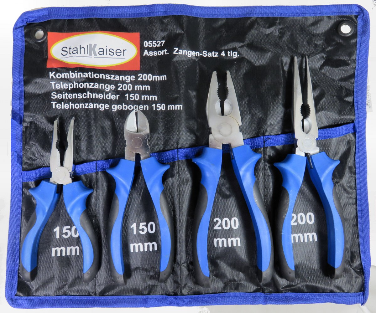 Tangen set 4 dlg assortiment in Etui-zware uitvoering – kavel bij GSD Auctions, Zoeterwoude