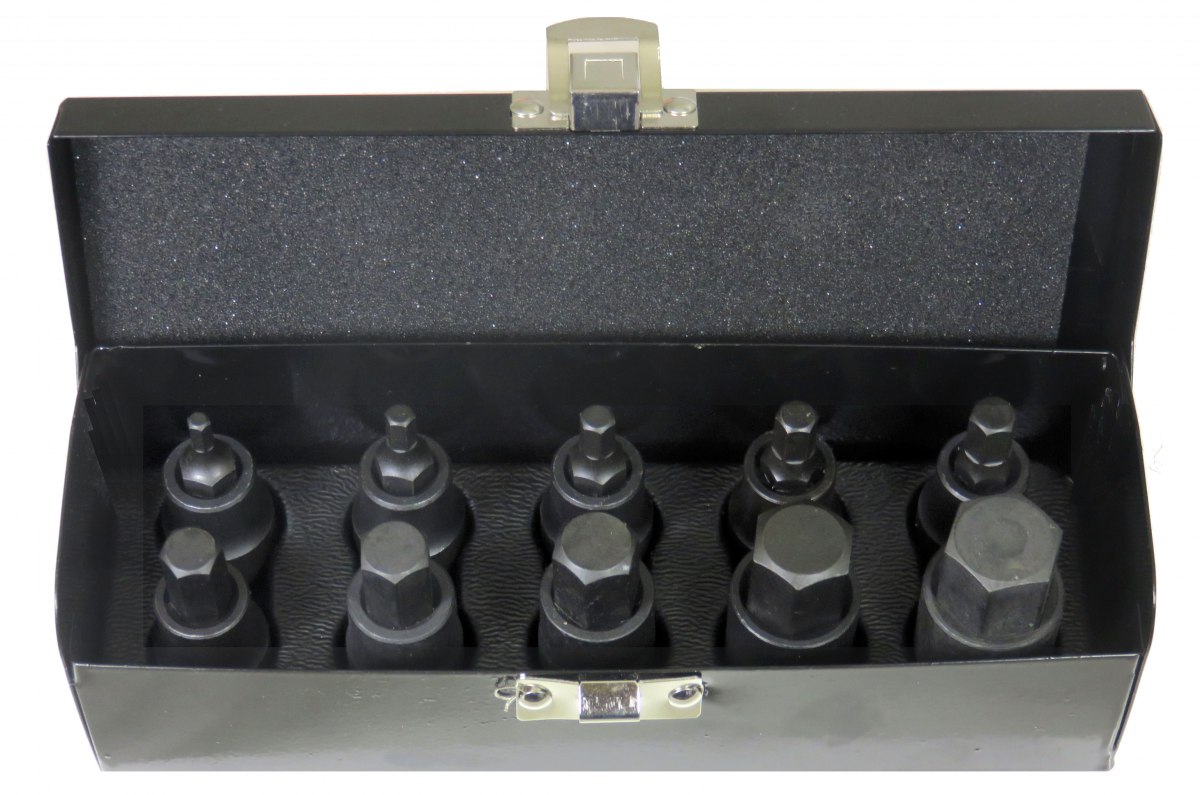 Kracht imbusdop set 1/2'' 10 dlg in koffer – kavel bij GSD Auctions, Zoeterwoude