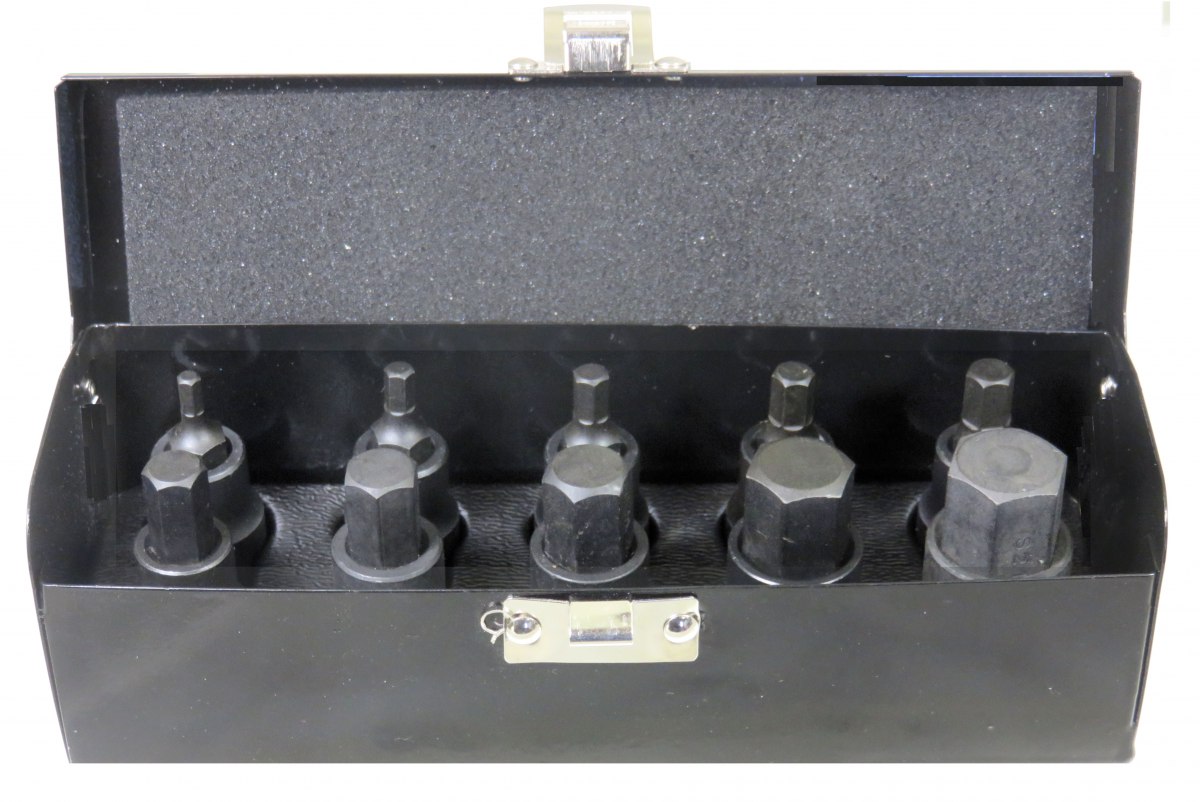 Kracht imbusdop set 1/2'' 10 dlg in koffer – foto 3 – kavel bij GSD Auctions, Zoeterwoude