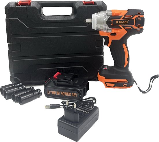 Accu Slagmoersleutel 18V tot 300Nm– accu+snellader – foto 6 – kavel bij GSD Auctions, Zoeterwoude