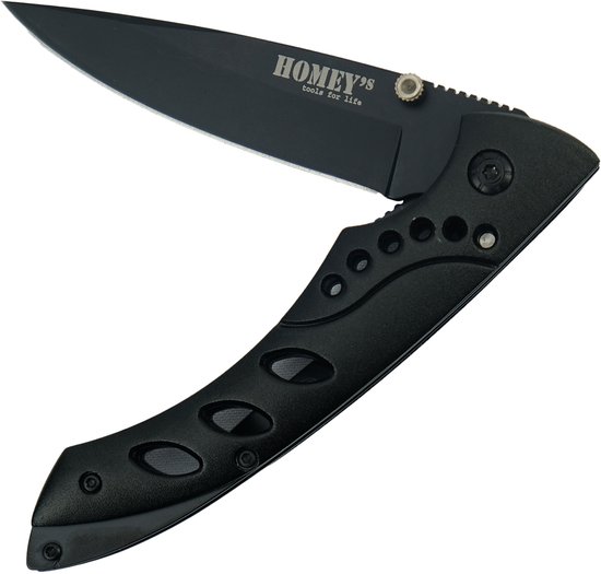 X-trail K6 Survival zakmes zwart met opbergzak-Titanium/Rvs – foto 2 – kavel bij GSD Auctions, Zoeterwoude