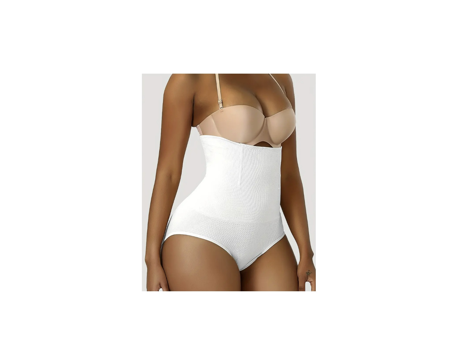 Shapewear broek met hoge taille - wit - maat M – kavel bij GSD Auctions, Zoeterwoude