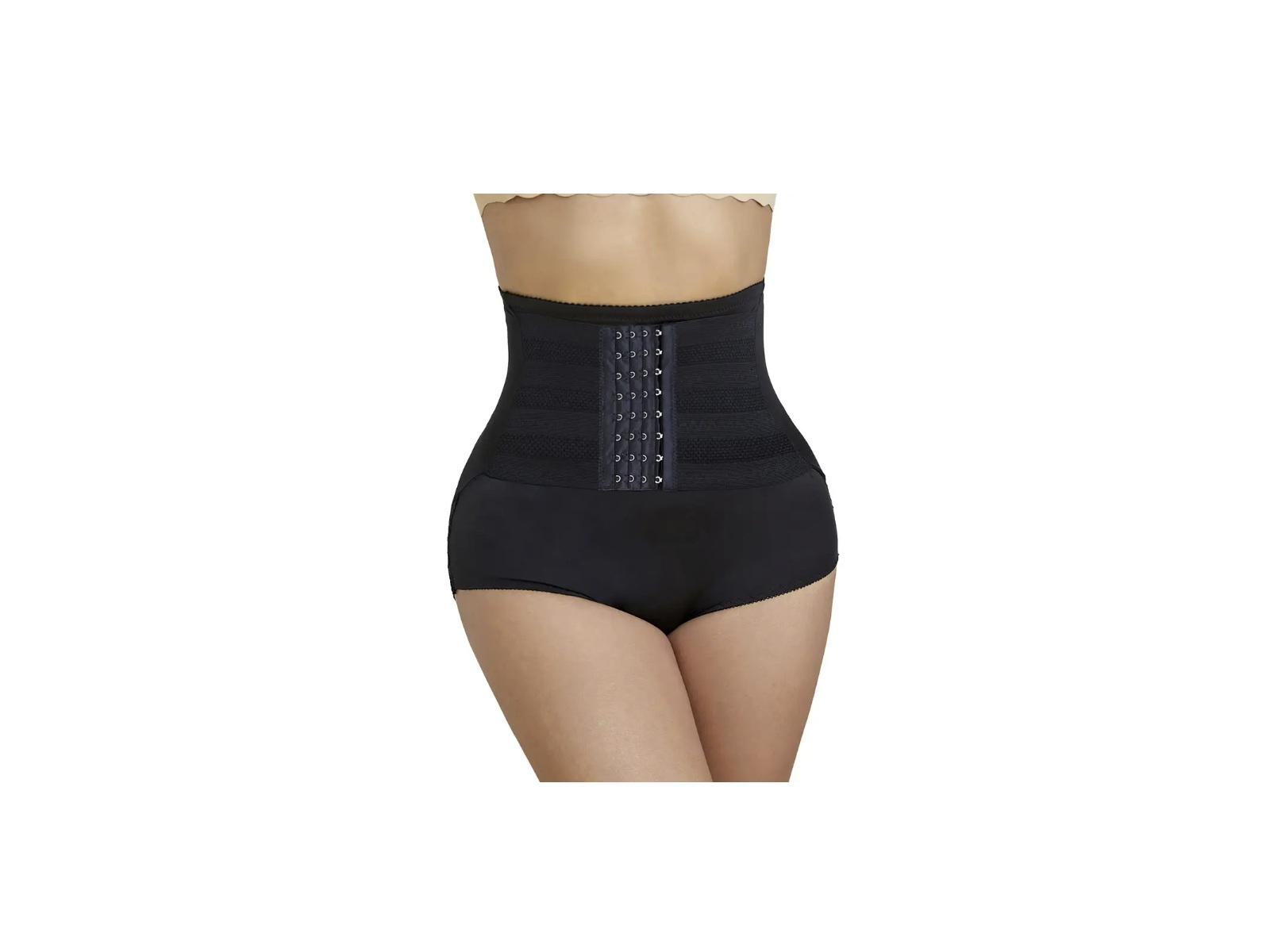 Shapewear broek met kant en hoge taille - zwart - large – kavel bij GSD Auctions, Zoeterwoude