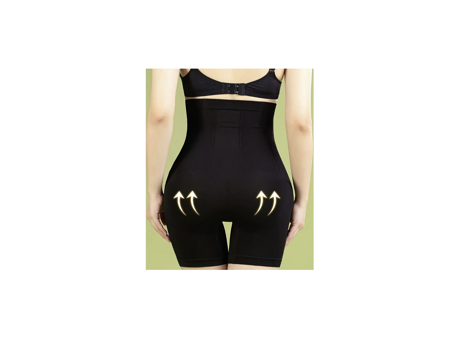 Shapewear broek met hoge taille en pijpen - zwart - large – foto 2 – kavel bij GSD Auctions, Zoeterwoude