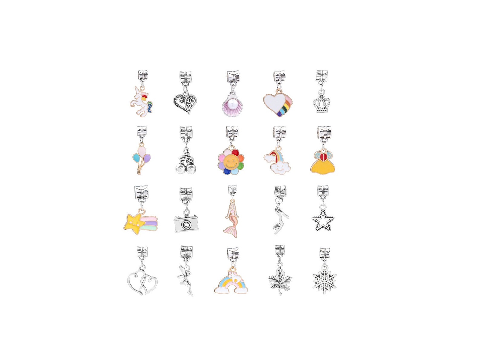 DIY armbanden set voor kids met juwelendoosje - regenboog kralen en bedels – foto 5 – kavel bij GSD Auctions, Zoeterwoude
