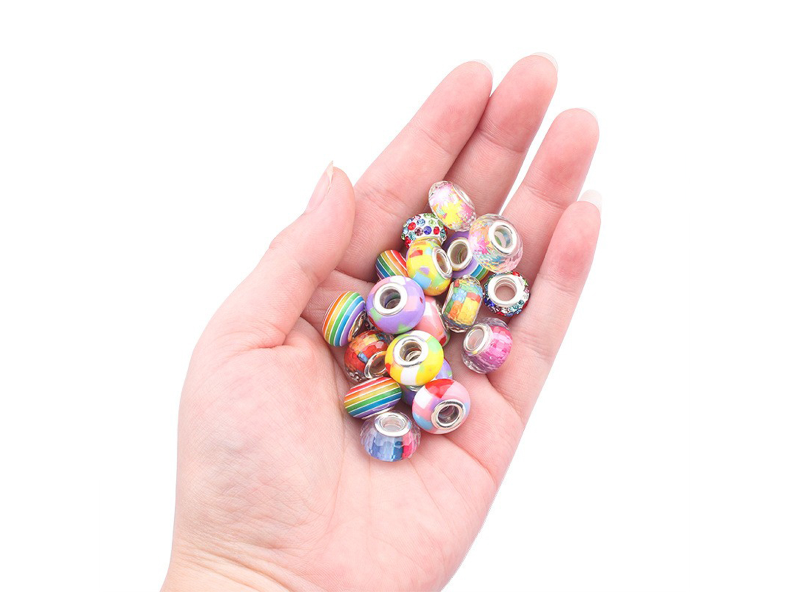 DIY armbanden set voor kids met juwelendoosje - regenboog kralen en bedels – foto 7 – kavel bij GSD Auctions, Zoeterwoude