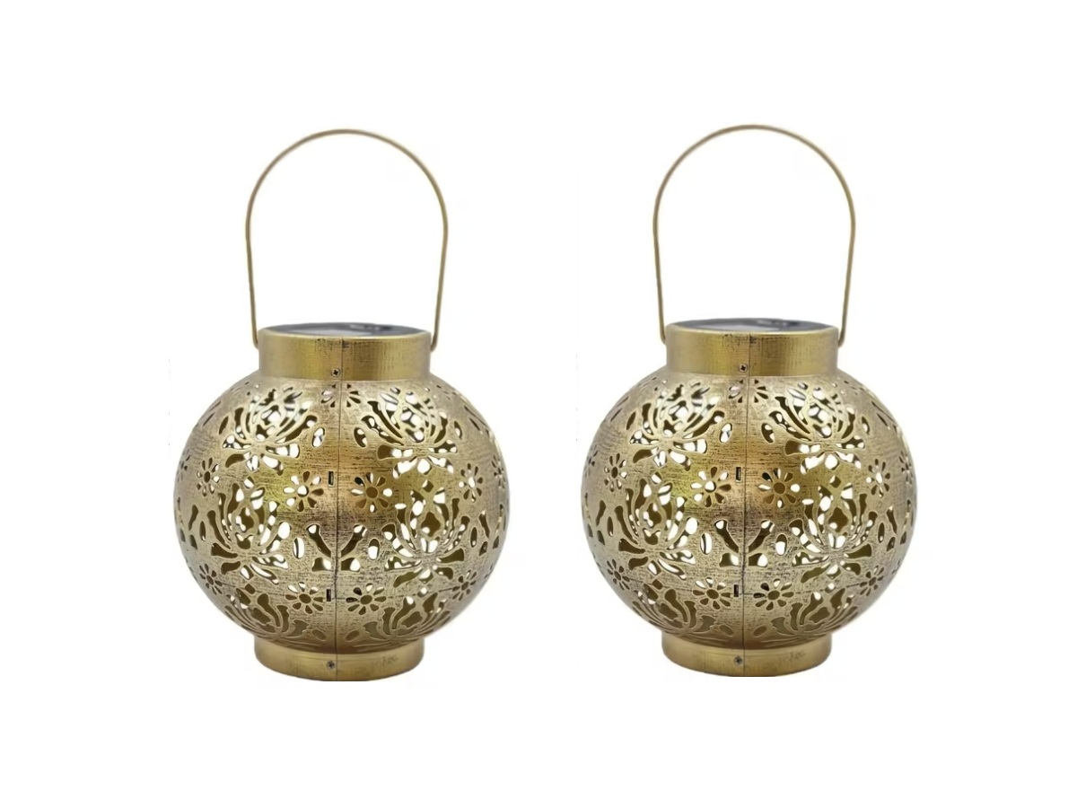Set van 2 Solar Lantaarns - Oosters design – kavel bij GSD Auctions, Zoeterwoude