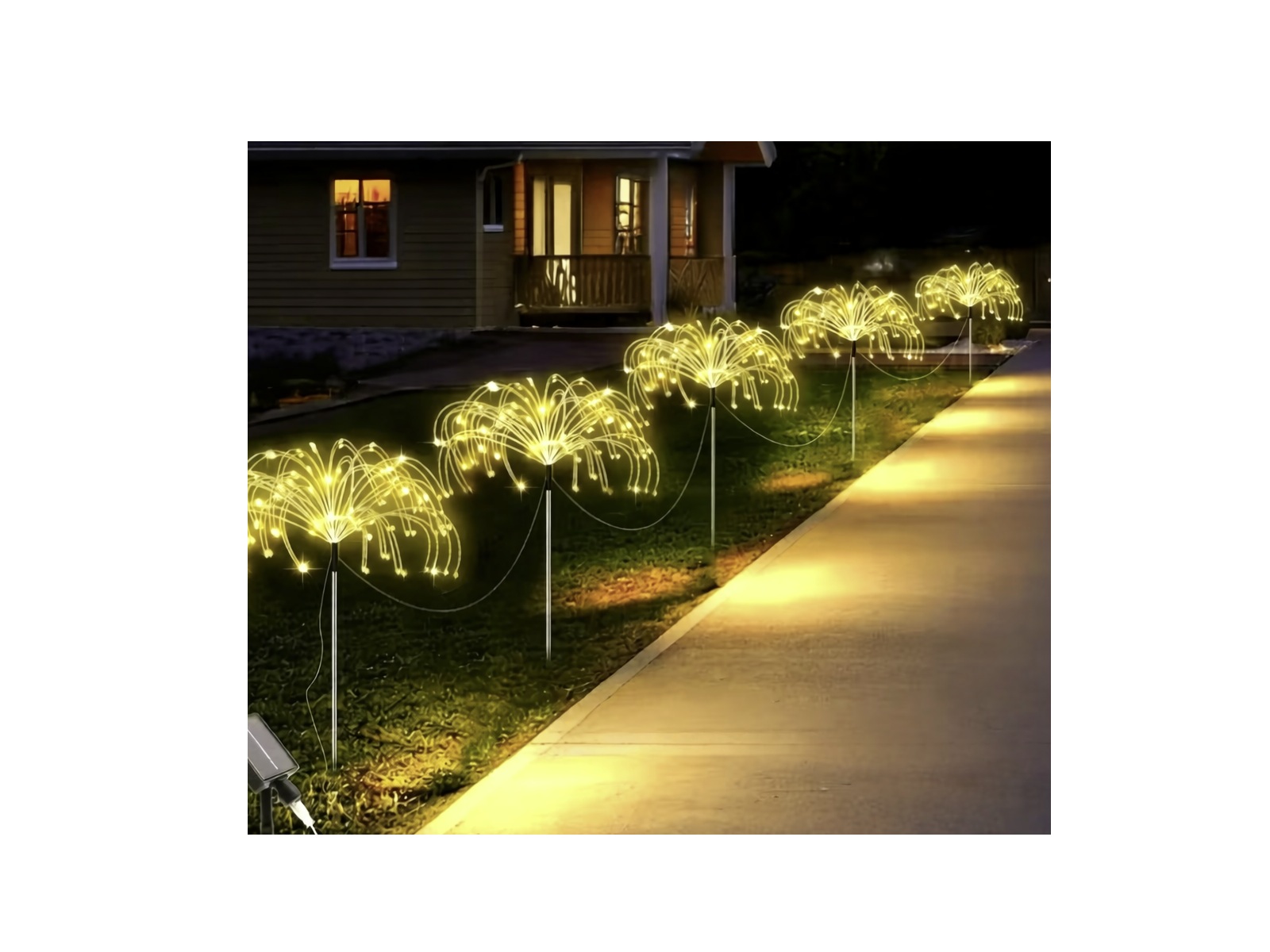 Solar verlichting set van 5 - Starburst – kavel bij GSD Auctions, Zoeterwoude