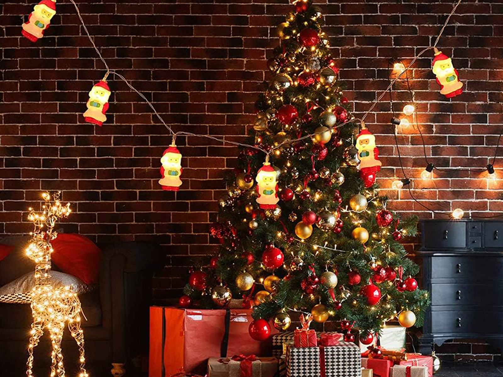 Kerst verlichting - kerstman - werkt op batterijen – foto 3 – kavel bij GSD Auctions, Zoeterwoude