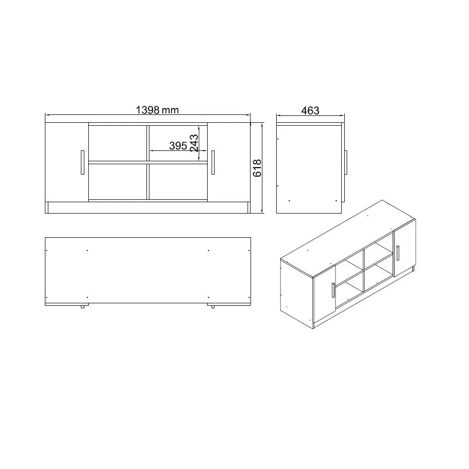 Bureauset Linento Furniture VO15 bruin/zwart – foto 4 – kavel bij GSD Auctions, Zoeterwoude