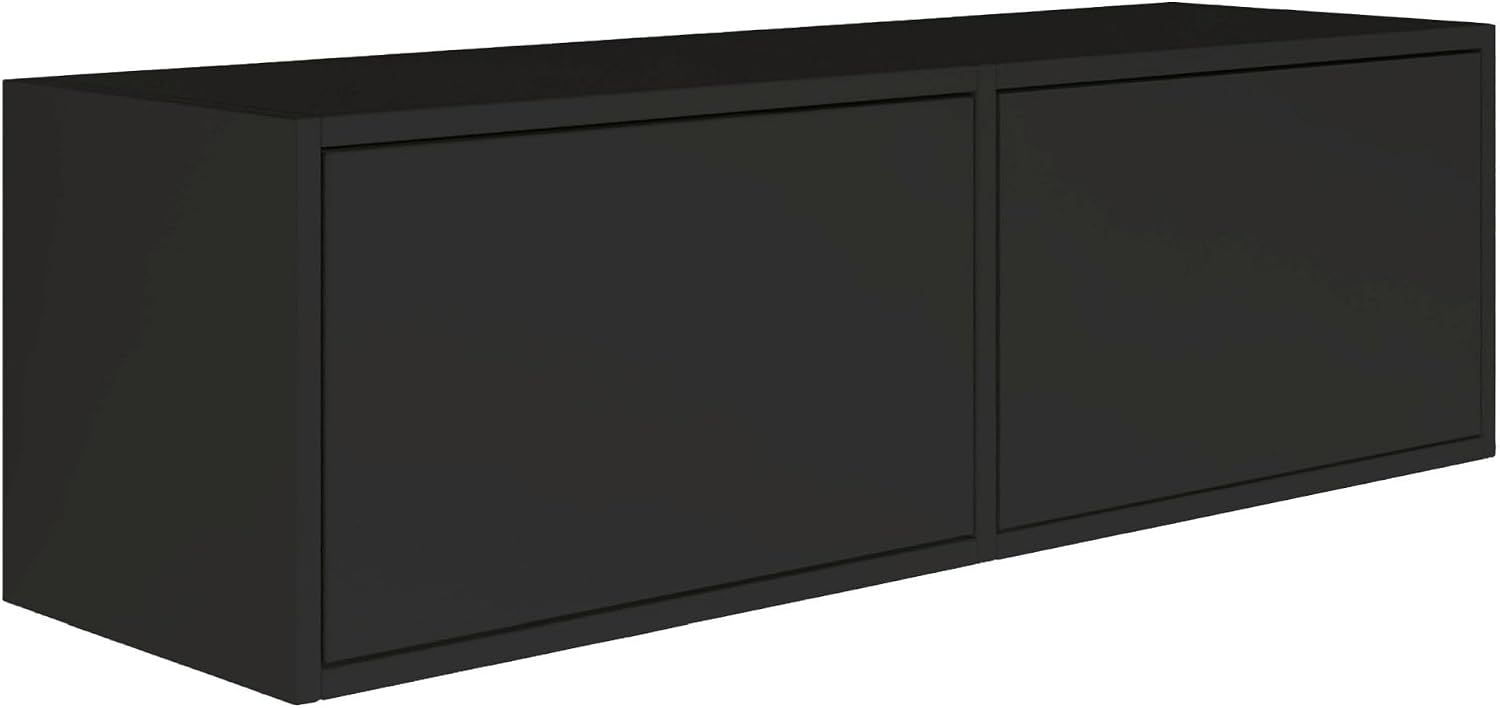 Selsey TV-lowboard, zwart, moderne tv-commode – kavel bij GSD Auctions, Zoeterwoude
