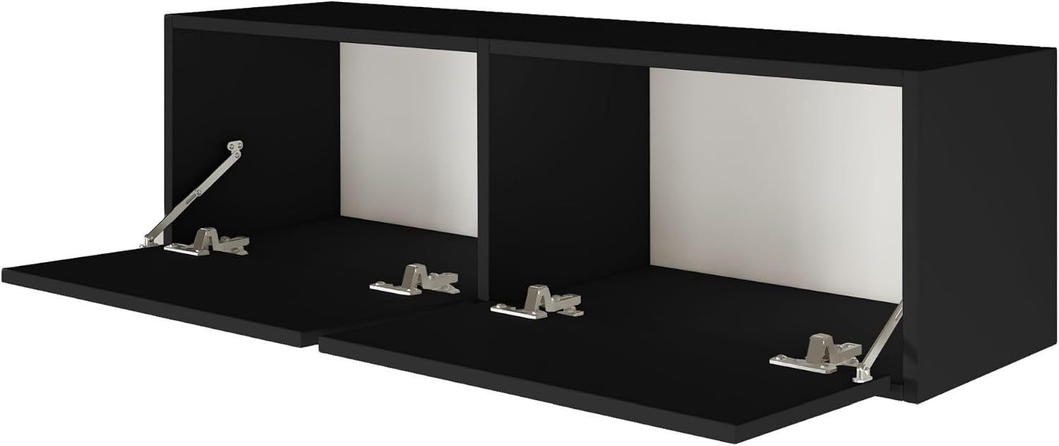 Selsey TV-lowboard, zwart, moderne tv-commode – foto 5 – kavel bij GSD Auctions, Zoeterwoude