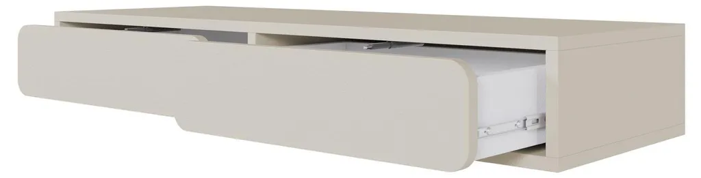 Selsey WUWU - Wandkaptafel met 2 lades, grijsbeige, 110 cm – foto 4 – kavel bij GSD Auctions, Zoeterwoude