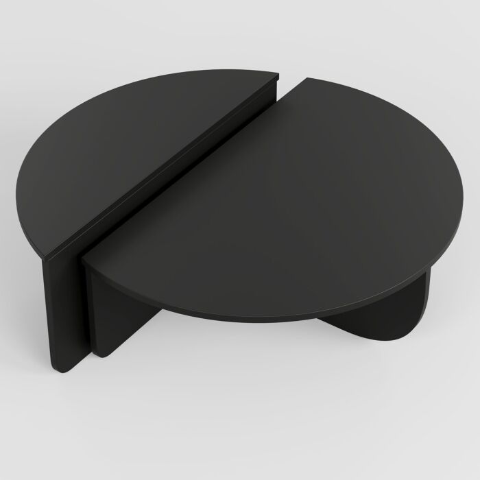 Asir - Koffietafel - Zwart - 90 x 30 x 60 – foto 2 – kavel bij GSD Auctions, Zoeterwoude