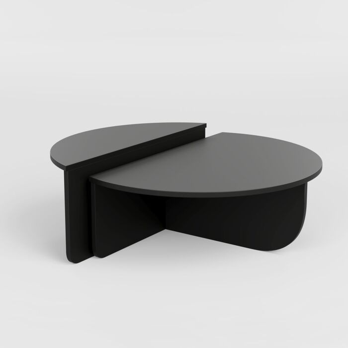 Asir - Koffietafel - Zwart - 90 x 30 x 60 – kavel bij GSD Auctions, Zoeterwoude