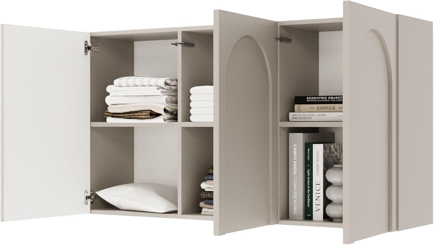 Selsey Arkadia Dressoir, grijs-beige – foto 5 – kavel bij GSD Auctions, Zoeterwoude