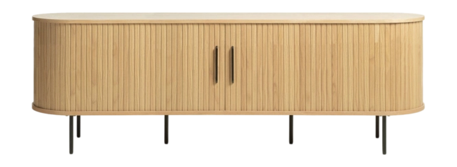 by fonQ Alon Tv-meubel - B 180 cm - Naturel Eiken – kavel bij GSD Auctions, Zoeterwoude