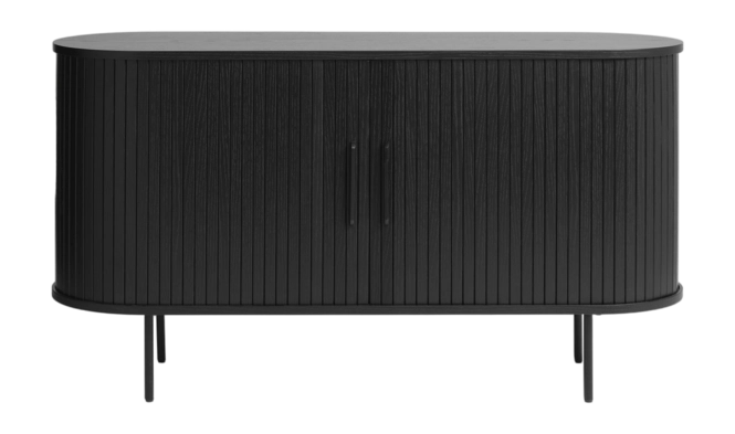 by fonQ Alon Dressoir - B 140 cm - Zwart Eiken – kavel bij GSD Auctions, Zoeterwoude