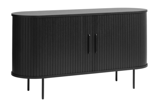 by fonQ Alon Dressoir - B 140 cm - Zwart Eiken – foto 3 – kavel bij GSD Auctions, Zoeterwoude
