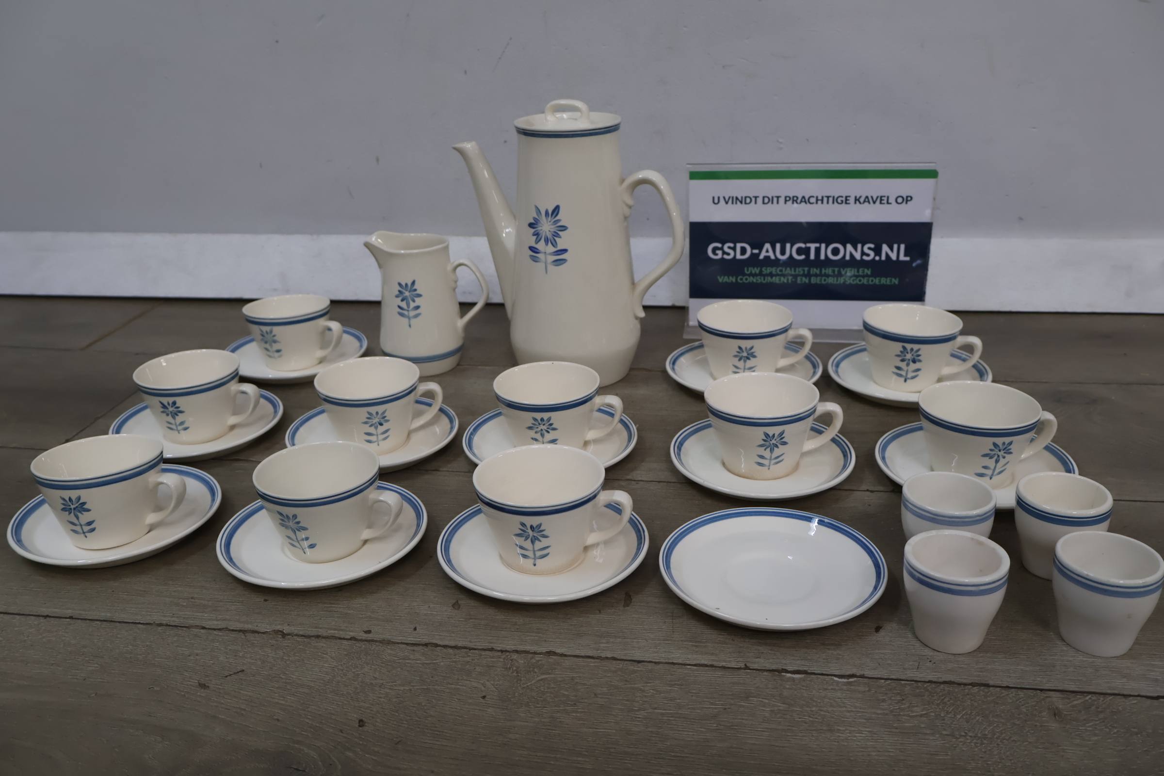 Serviesset - Made in Jamaica' – foto 2 – kavel bij GSD Auctions, Zoeterwoude