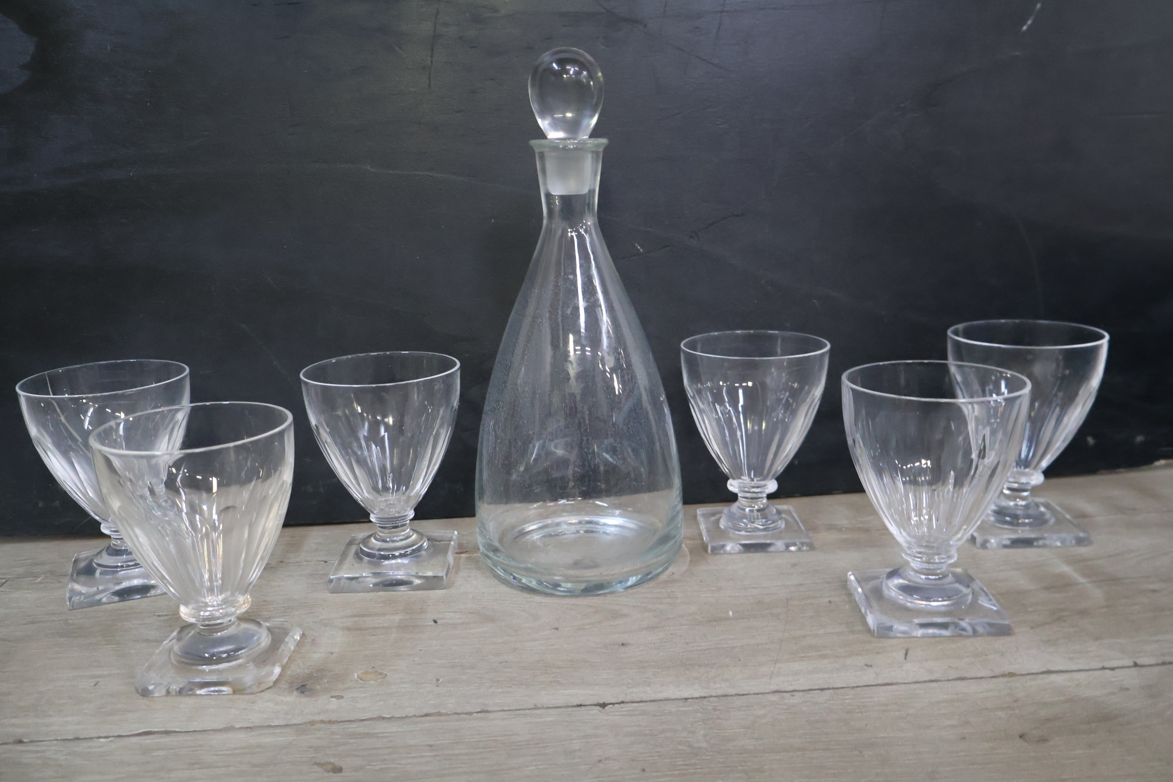 Karaf met zes glazen' – foto 3 – kavel bij GSD Auctions, Zoeterwoude