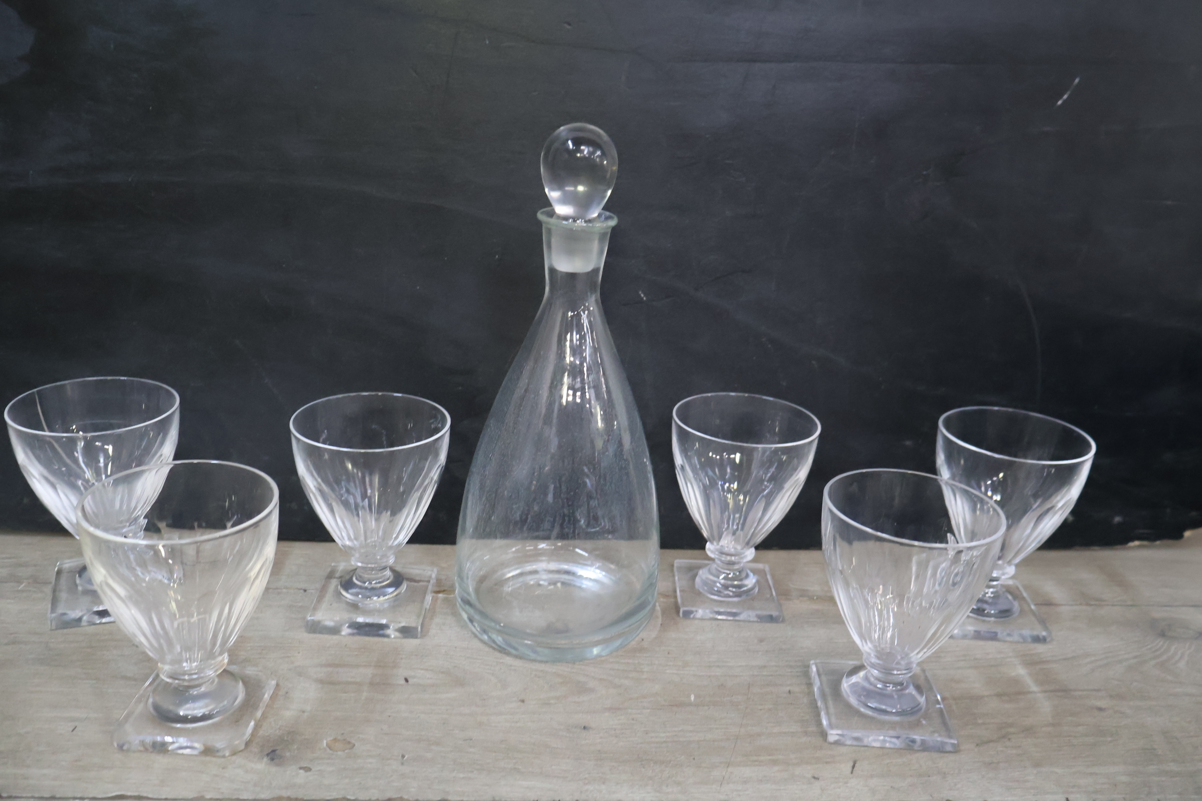 Karaf met zes glazen' – foto 4 – kavel bij GSD Auctions, Zoeterwoude