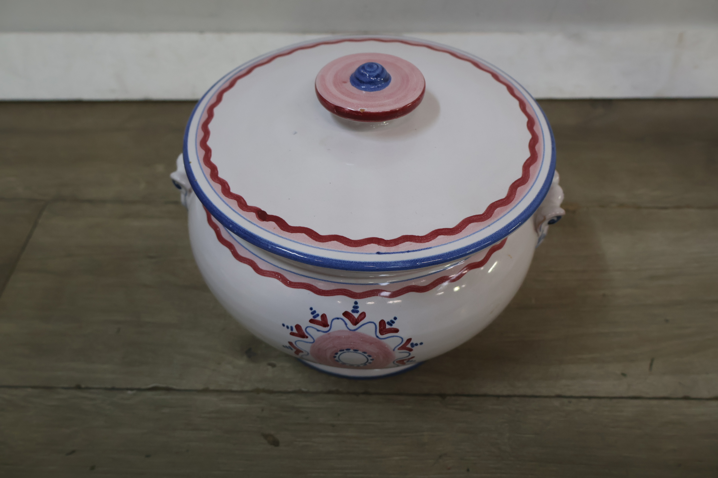 Keramieken voorraadpot met deksel' – foto 3 – kavel bij GSD Auctions, Zoeterwoude