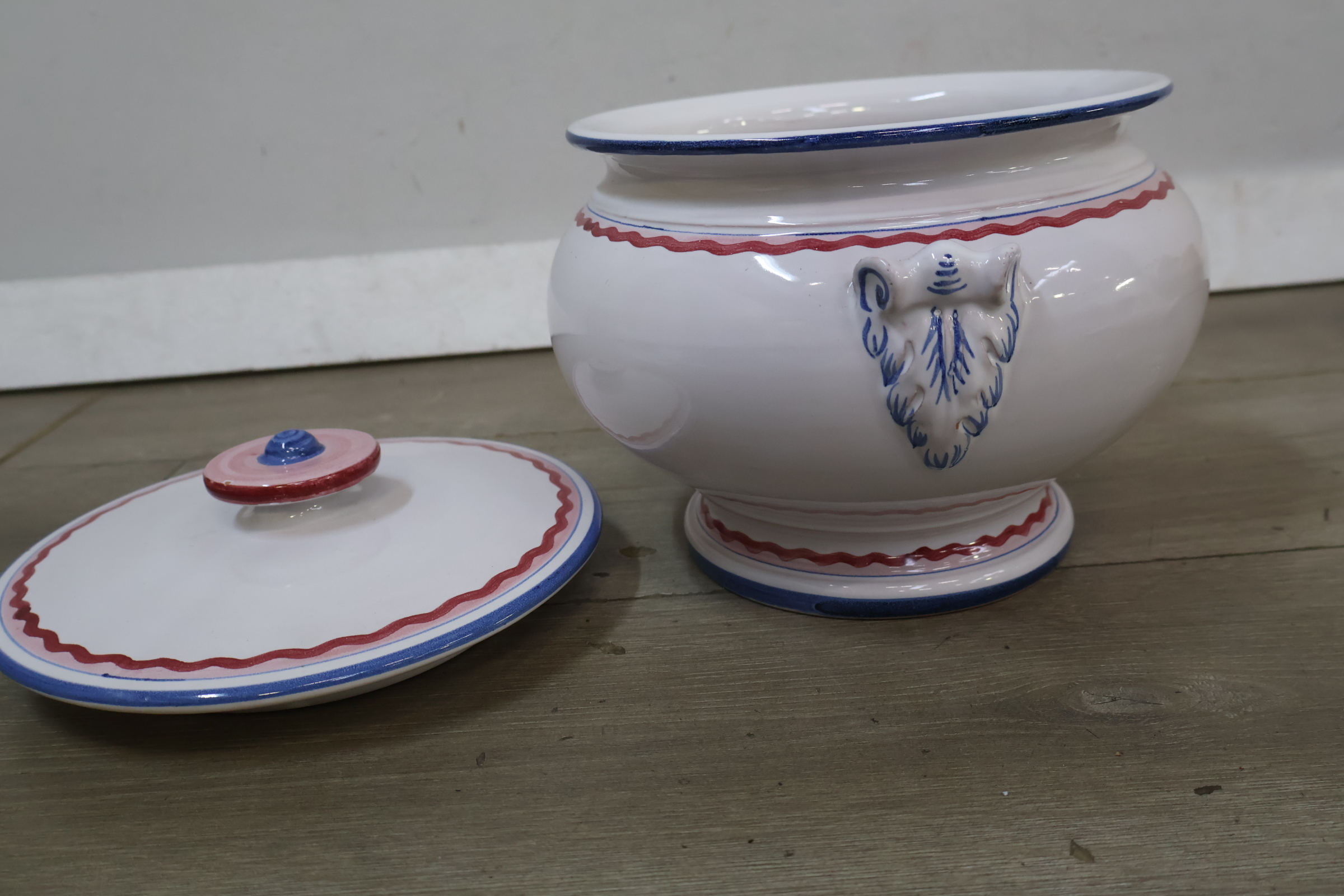 Keramieken voorraadpot met deksel' – foto 6 – kavel bij GSD Auctions, Zoeterwoude
