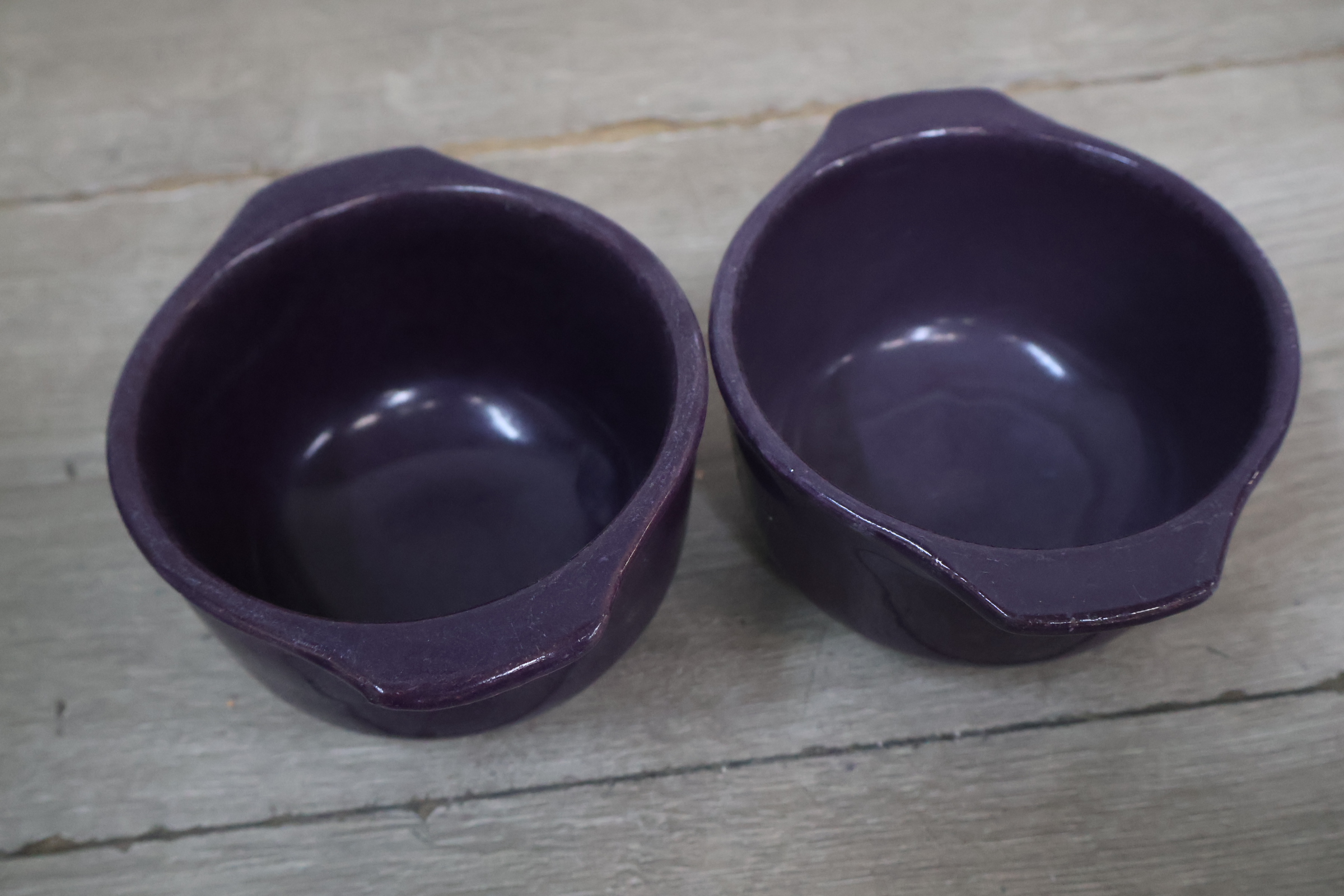 Set van 5 paarse Kommen' – foto 10 – kavel bij GSD Auctions, Zoeterwoude