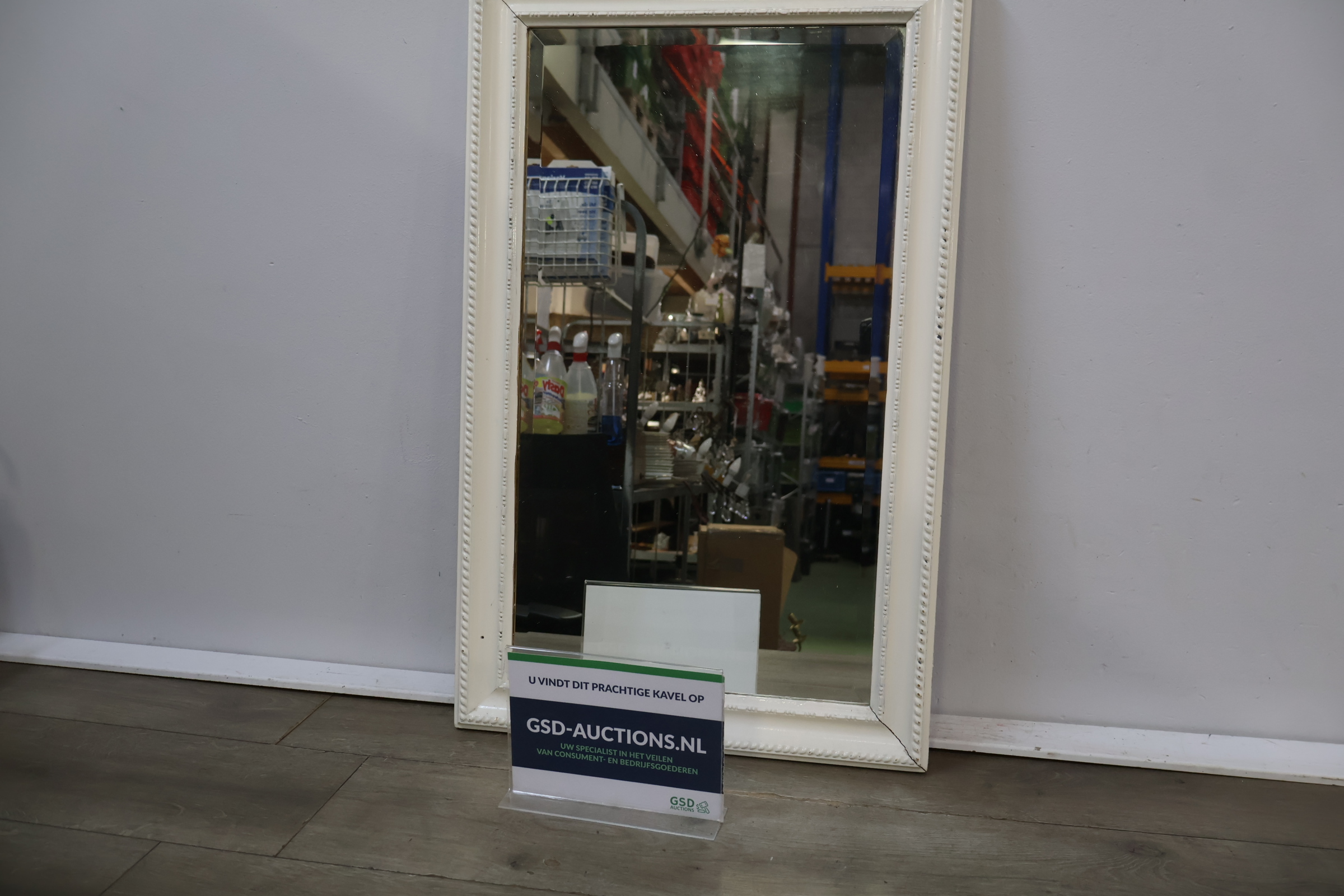 Brocante wandspiegel' – foto 2 – kavel bij GSD Auctions, Zoeterwoude