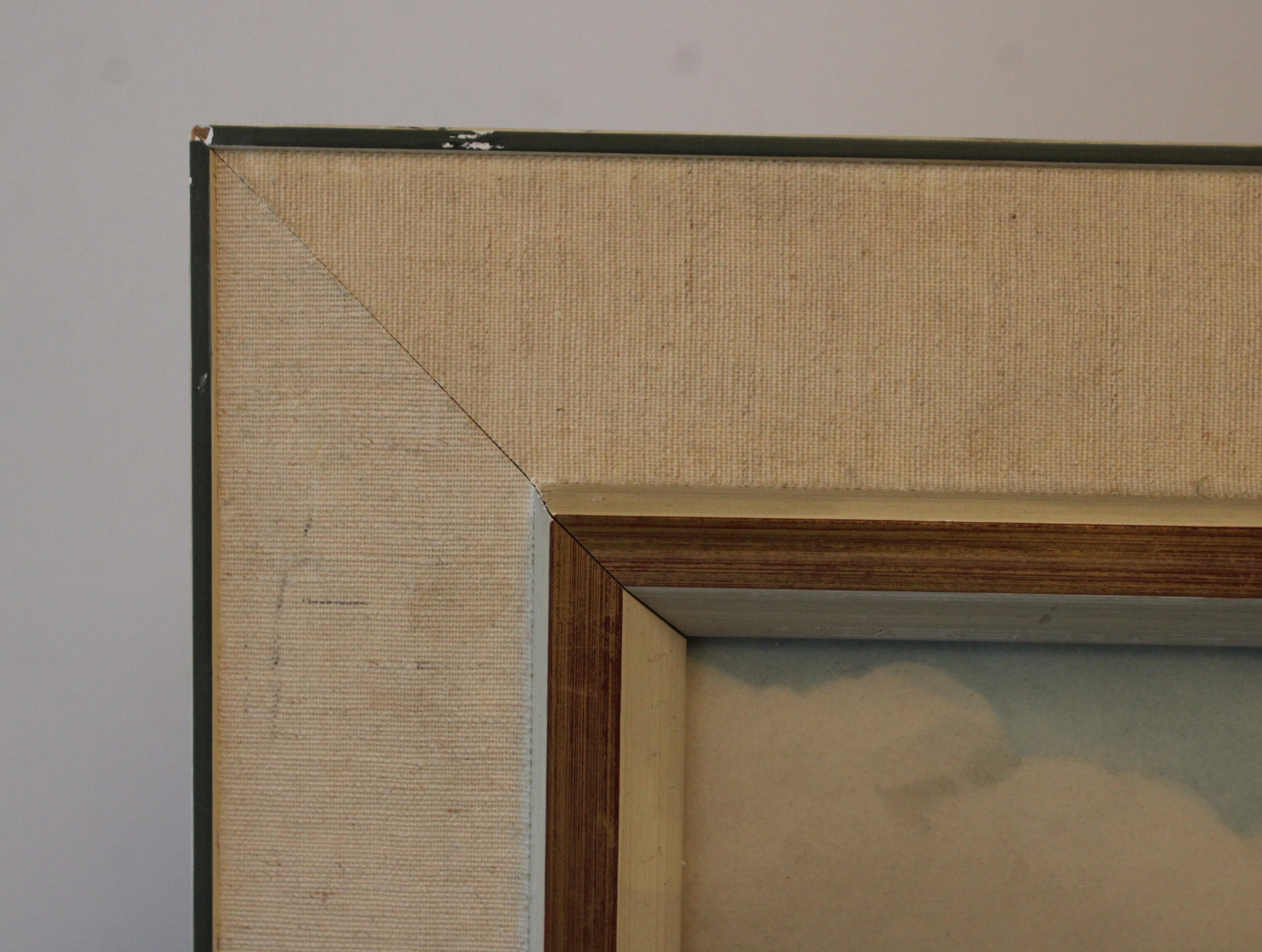 Ingelijste schilderij van Bos-aanzicht' – foto 4 – kavel bij GSD Auctions, Zoeterwoude