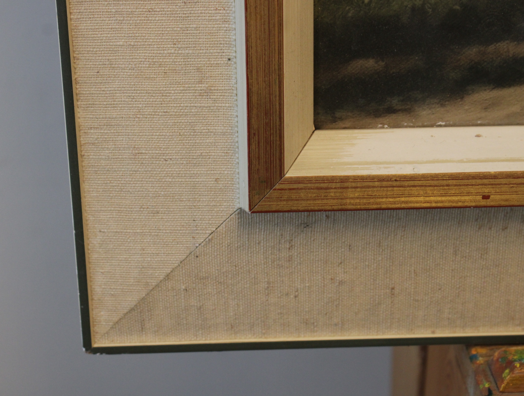 Ingelijste schilderij van Bos-aanzicht' – foto 8 – kavel bij GSD Auctions, Zoeterwoude