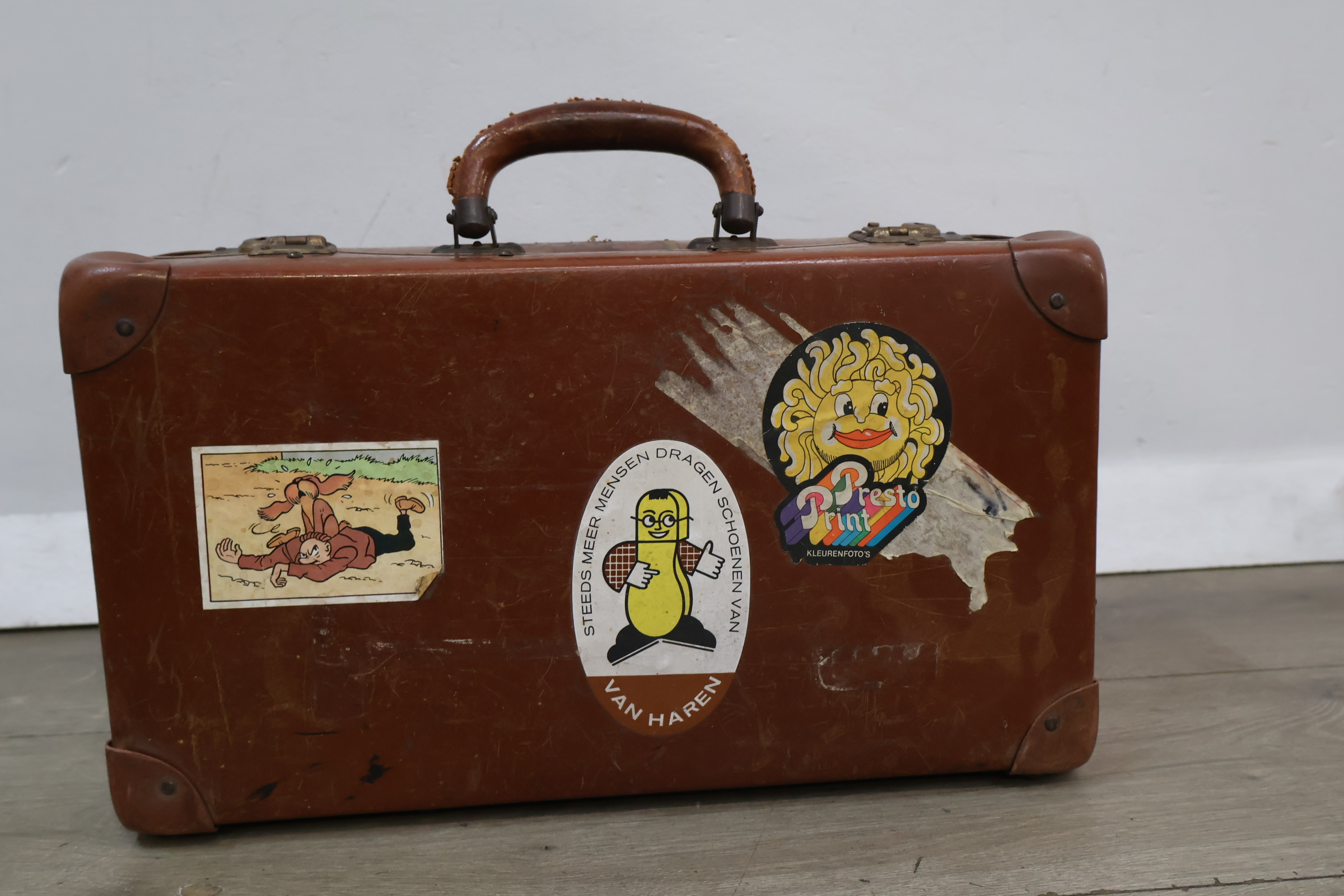 Vintage reiskoffer' – foto 3 – kavel bij GSD Auctions, Zoeterwoude