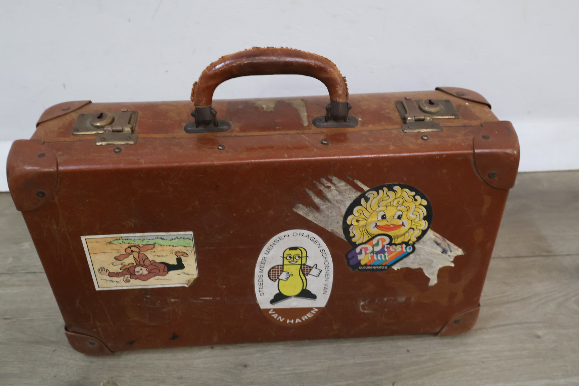 Vintage reiskoffer' – foto 4 – kavel bij GSD Auctions, Zoeterwoude