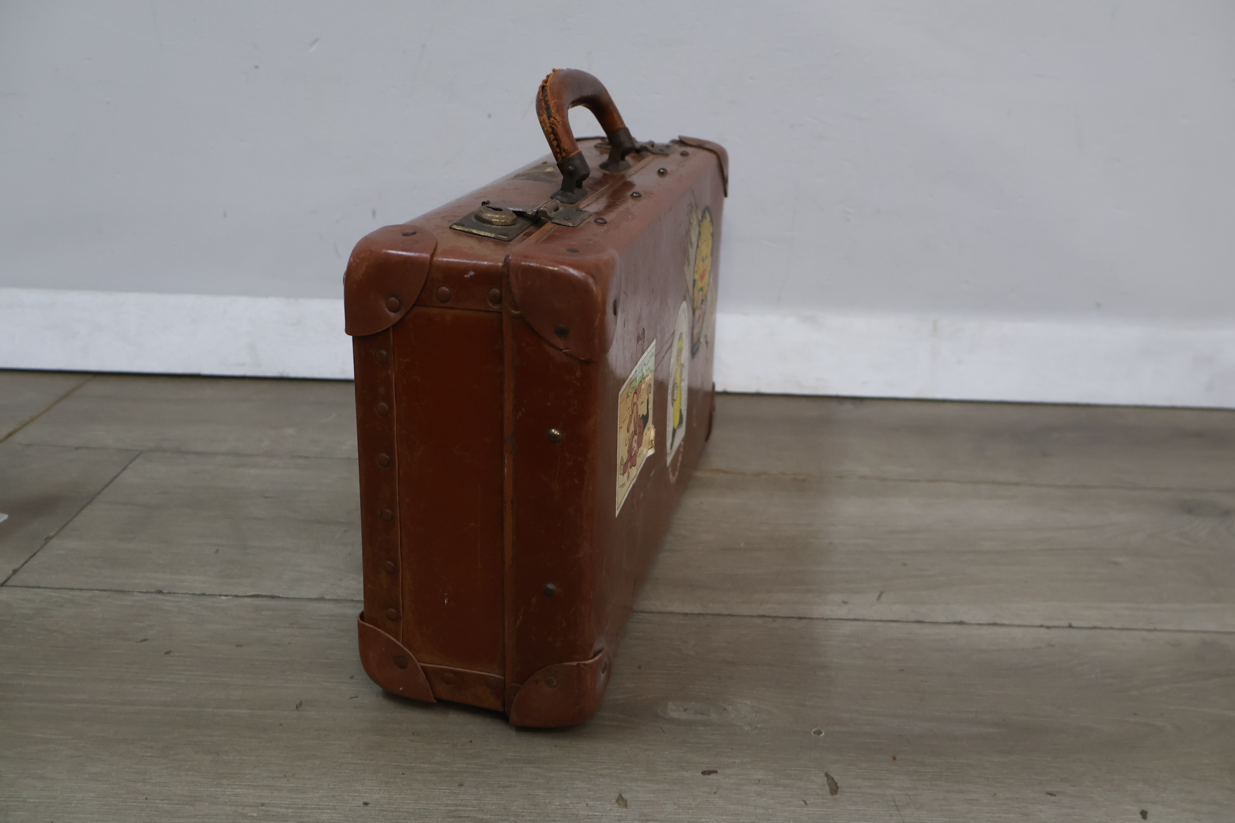 Vintage reiskoffer' – foto 6 – kavel bij GSD Auctions, Zoeterwoude