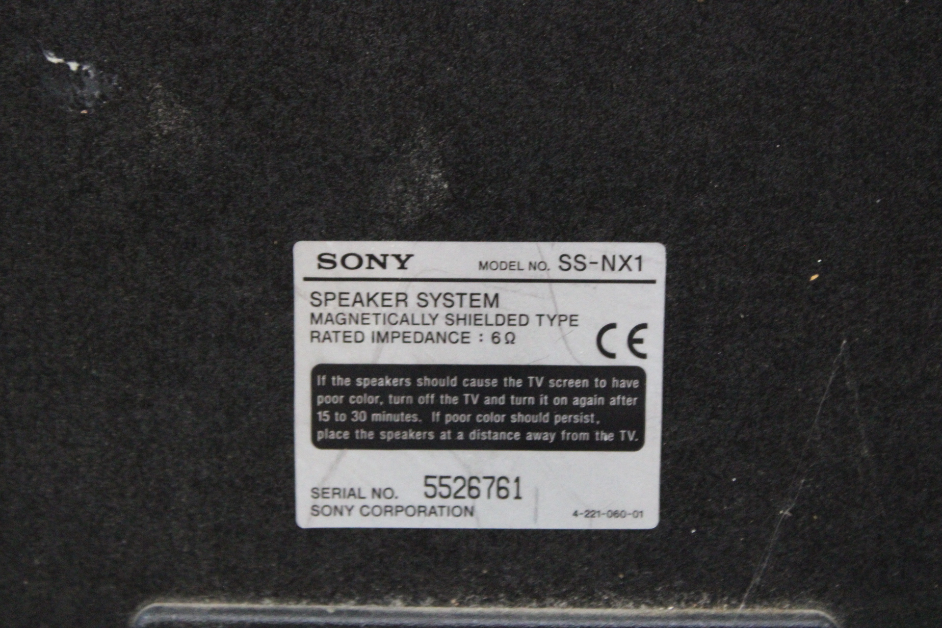 Set Sony luidsprekers – foto 9 – kavel bij GSD Auctions, Zoeterwoude