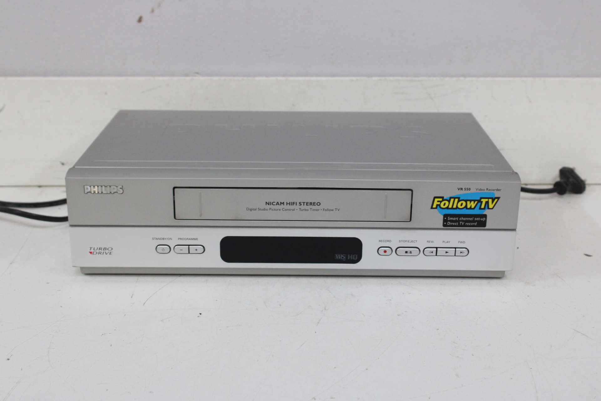 Philips VR 550 VHS Videorecorder – foto 2 – kavel bij GSD Auctions, Zoeterwoude