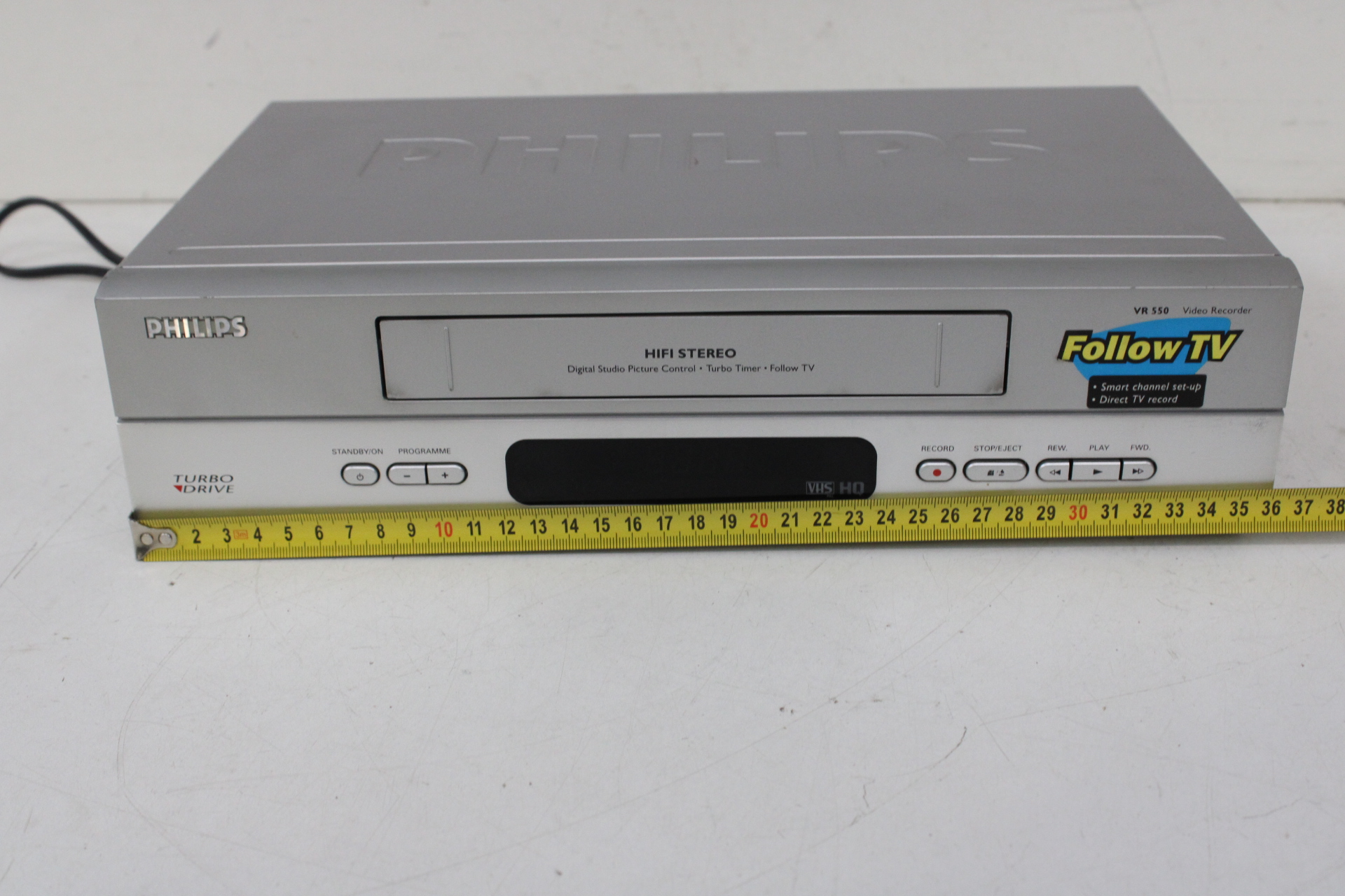 Philips VR 550 VHS Video Recorder – foto 9 – kavel bij GSD Auctions, Zoeterwoude